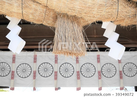 Mishima Taisha's stone rope Mishima Taisha's stone rope 39349072