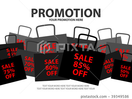 Poster design for sale event in simple style 39349586