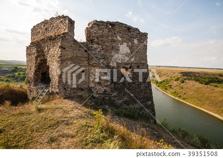 The ruins of Castle in Zhvanec 39351508
