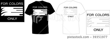 design t-shirts with the inscription for colors 39351977
