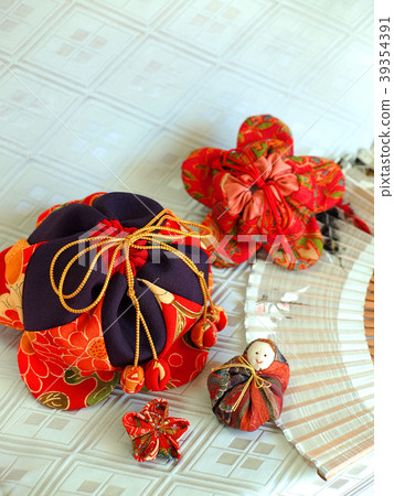 Chirimen工藝品日本配飾 39354391