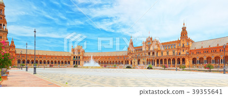 Square of the Spain is a square in the Maria Luisa 39355641