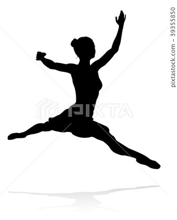 Ballet Dancer Silhouette 39355850