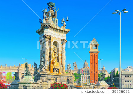 Panorama Square of Spain (Placa De Espanya) Panorama Square of Spain (Placa De Espanya) 39356031