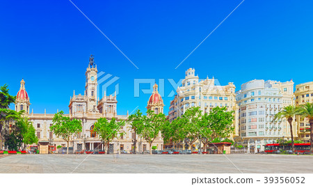 Modernism Plaza of the City Hall of Valencia 39356052