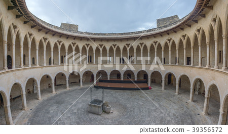 Colonnade of Bellver castle, Palma of Mallorca Colonnade of Bellver castle, Palma of Mallorca 39356572