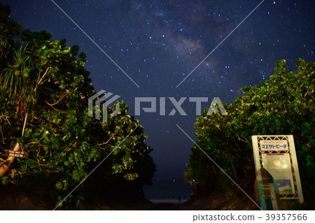 Maesato beach starry sky 39357566