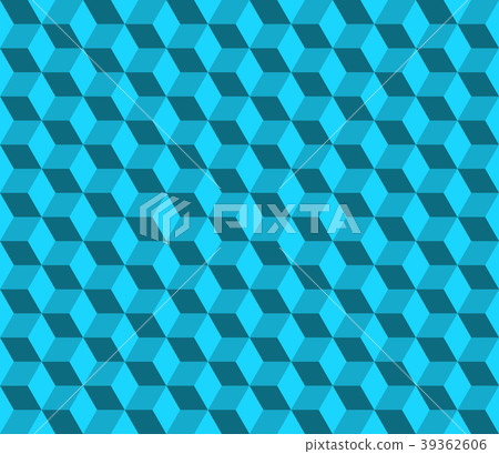 Box shaped pattern green seamless Box shaped pattern green seamless 39362606