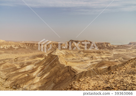 Beautiful picturesque judean dry desert 39363066