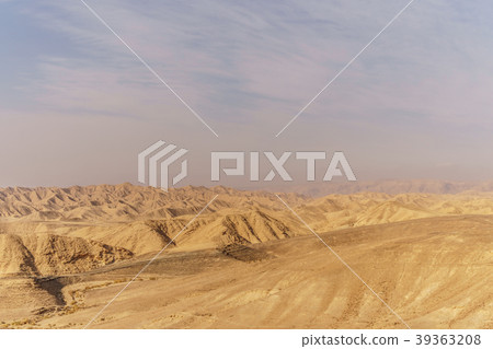 Beautiful picturesque judean dry desert 39363208