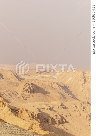Beautiful picturesque judean dry desert 39363415