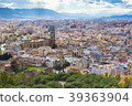Cityscape aerial view of Malaga, Andalucia, Spain 39363904