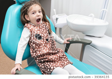 Child in the dental chair Child in the dental chair 39364135