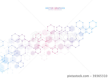 Medical technology or science vector background 39365310