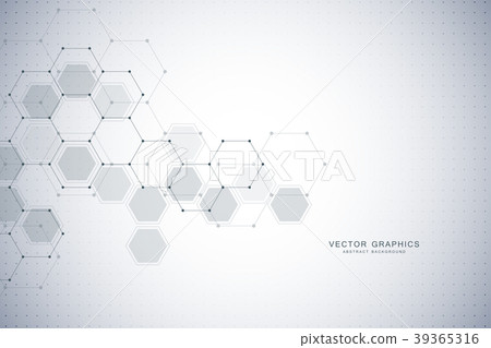 Medical technology or science vector background 39365316