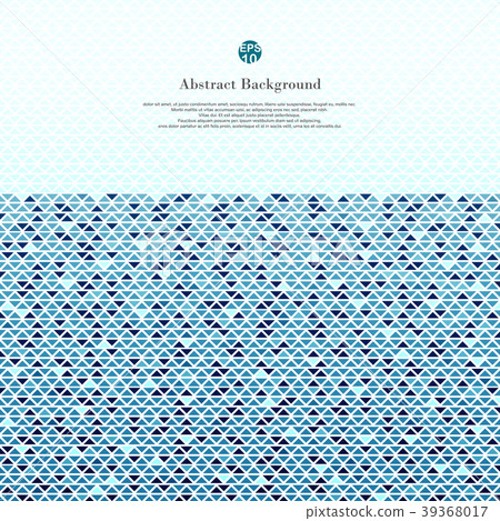 Triangles of geometric water wave, simple wavy Triangles of geometric water wave, simple wavy 39368017