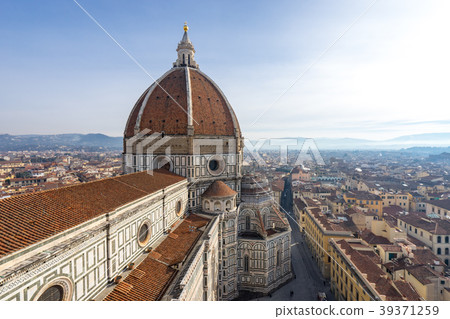 Basilica of Santa Maria del Fiore and Florence from the Bell Tower of Giotto 39371259