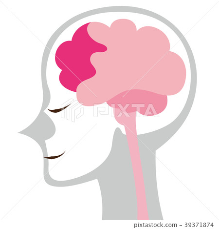 腦子身體灰色的圖像例證 腦子身體灰色的圖像例證 39371874