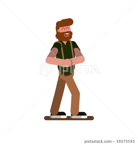 Man sketch laughing Man sketch laughing 39373593