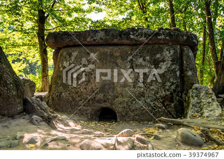 Caucasus dolmen in forest Caucasus dolmen in forest 39374967