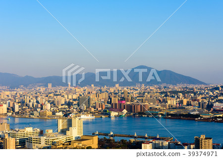 在北九州的日落 39374971