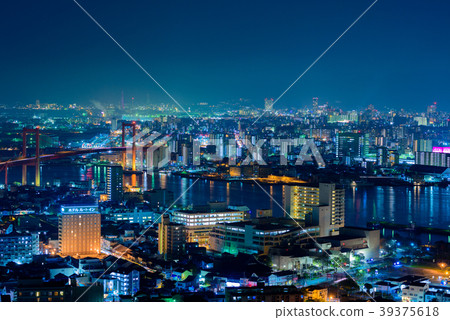 A night view seen from Takatoyama Park A night view seen from Takatoyama Park 39375618