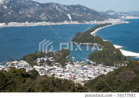 Amanohashidate雪景 39377081