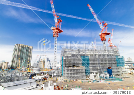 Large-scale construction site apartment 39379018