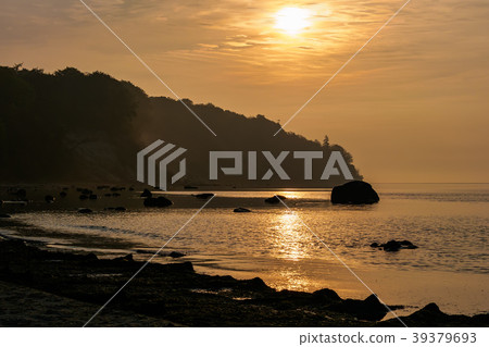 Baltic Sea coast on the island Ruegen, Germany 39379693
