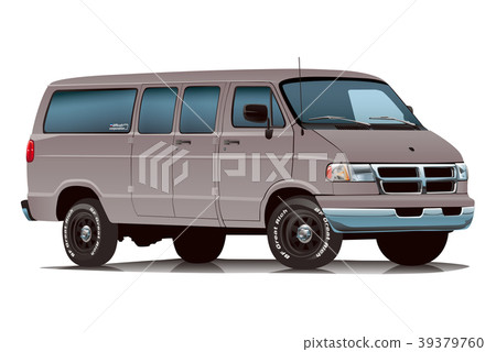 美國汽車范灰色 美國汽車范灰色 39379760