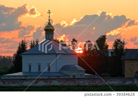 View on the Holy Spirit Monastery in sunset View on the Holy Spirit Monastery in sunset 39384628
