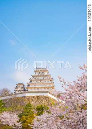 Himeji Castle in spring Himeji Castle in spring 39385046