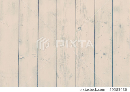 Vertical planks painted pink paint. 39385486