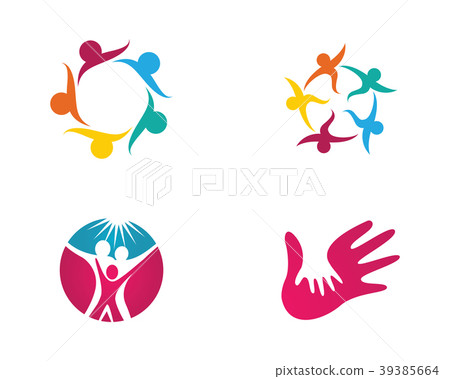 Community care Logo template 39385664
