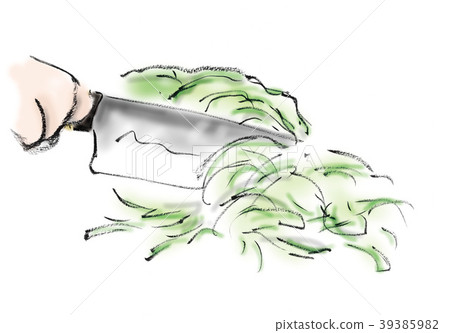 Shredded cabbage 39385982