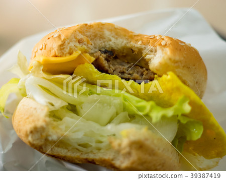 起司雞肉漢堡 起司雞肉漢堡 39387419