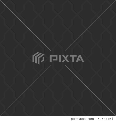 Geometric seamless grating background, vector Geometric seamless grating background, vector 39387461