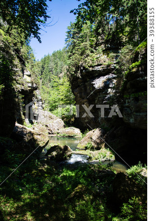 Kamnitz gorge, Bohemia, Czech Republic Kamnitz gorge, Bohemia, Czech Republic 39388155