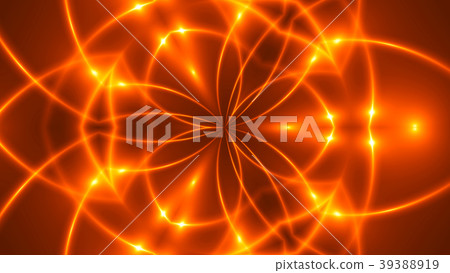 Abstract background with VJ Fractal gold 39388919