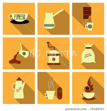 coffee shop illustration design elements vintage coffee shop illustration design elements vintage 39389767