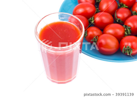 Tomato juice from fresh red sweet ripe tomatoes Tomato juice from fresh red sweet ripe tomatoes 39391139