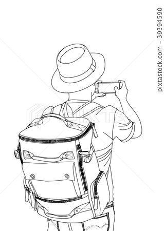 The guy with the backpack. The guy with the backpack. 39394590