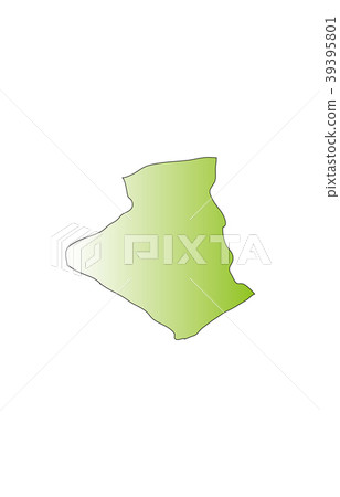 World map algeria 39395801