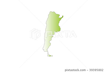World Map Argentina 39395802