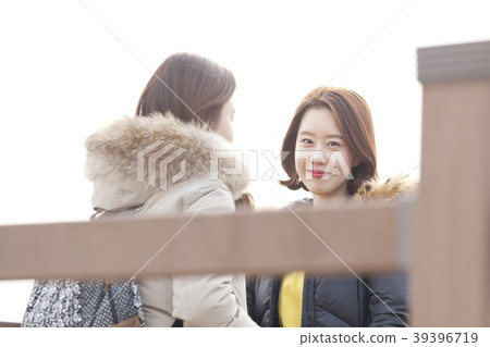 Couple, friend, travel, Gangneung, Gangwon-do Couple, friend, travel, Gangneung, Gangwon-do 39396719