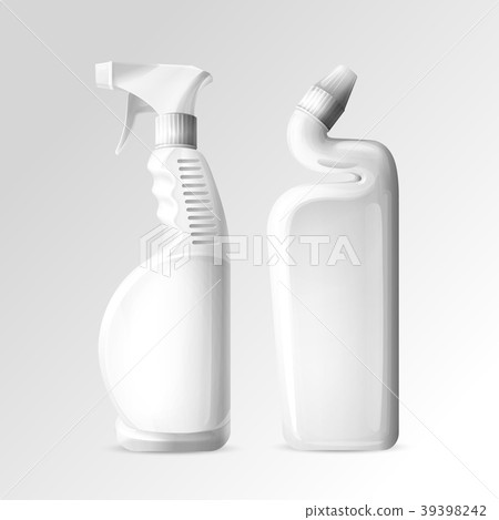 Household chemicals vector illustration of toilet Household chemicals vector illustration of toilet 39398242