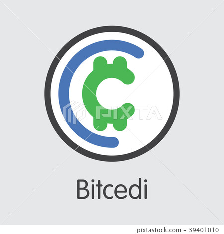 Bitcedi Crypto Currency Coin. Vector Graphic Bitcedi Crypto Currency Coin. Vector Graphic 39401010