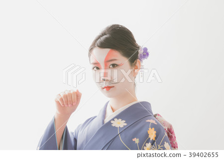 kimono, female, lady 39402655