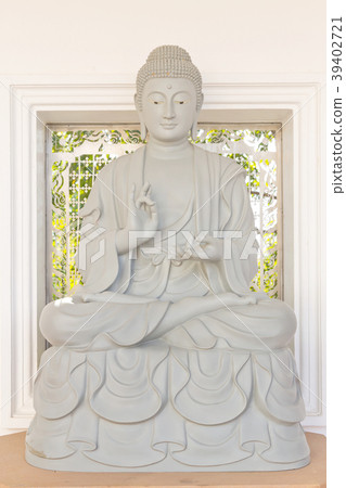 Buddha image in Thai temple style rock engraving 39402721