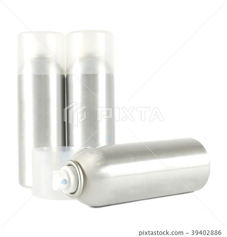 Studio shot of spray can 39402886